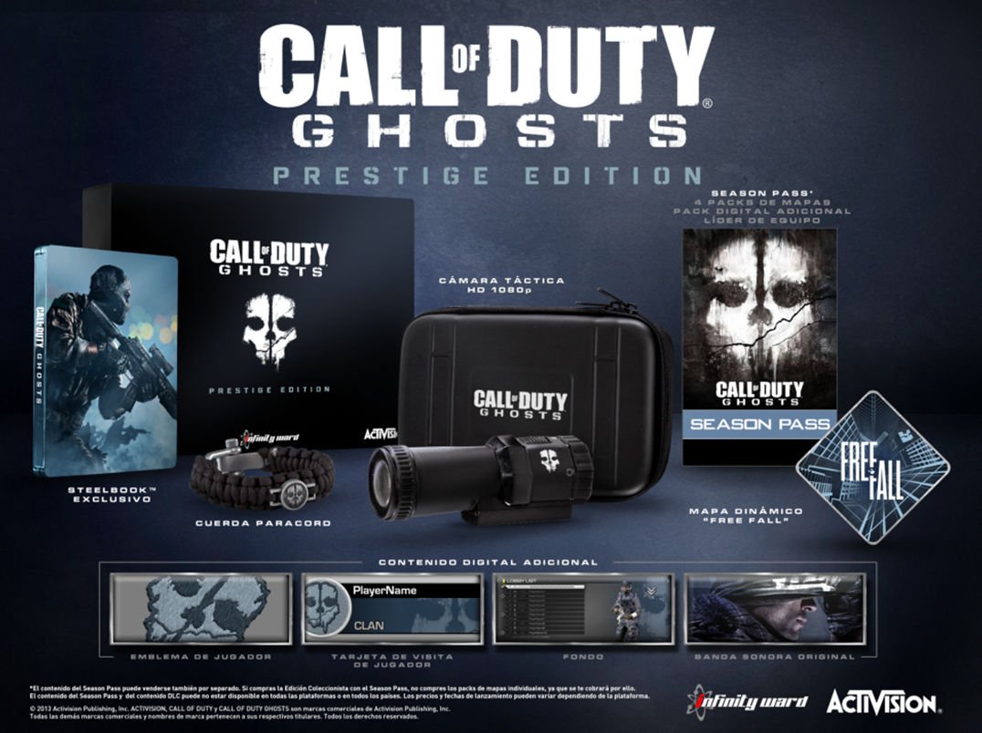 Call Of Duty: Ghosts PS3 - PAL ESP - Nuevo Call Of Duty: Ghosts PS3 - PAL ESP - Nuevo